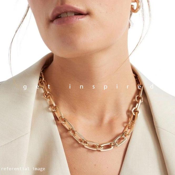 High quality 18K gold filled chunky hexagonal chain wholesale supply
