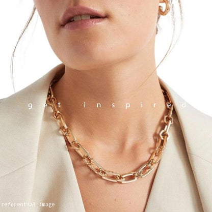 High quality 18K gold filled chunky hexagonal chain wholesale supply
